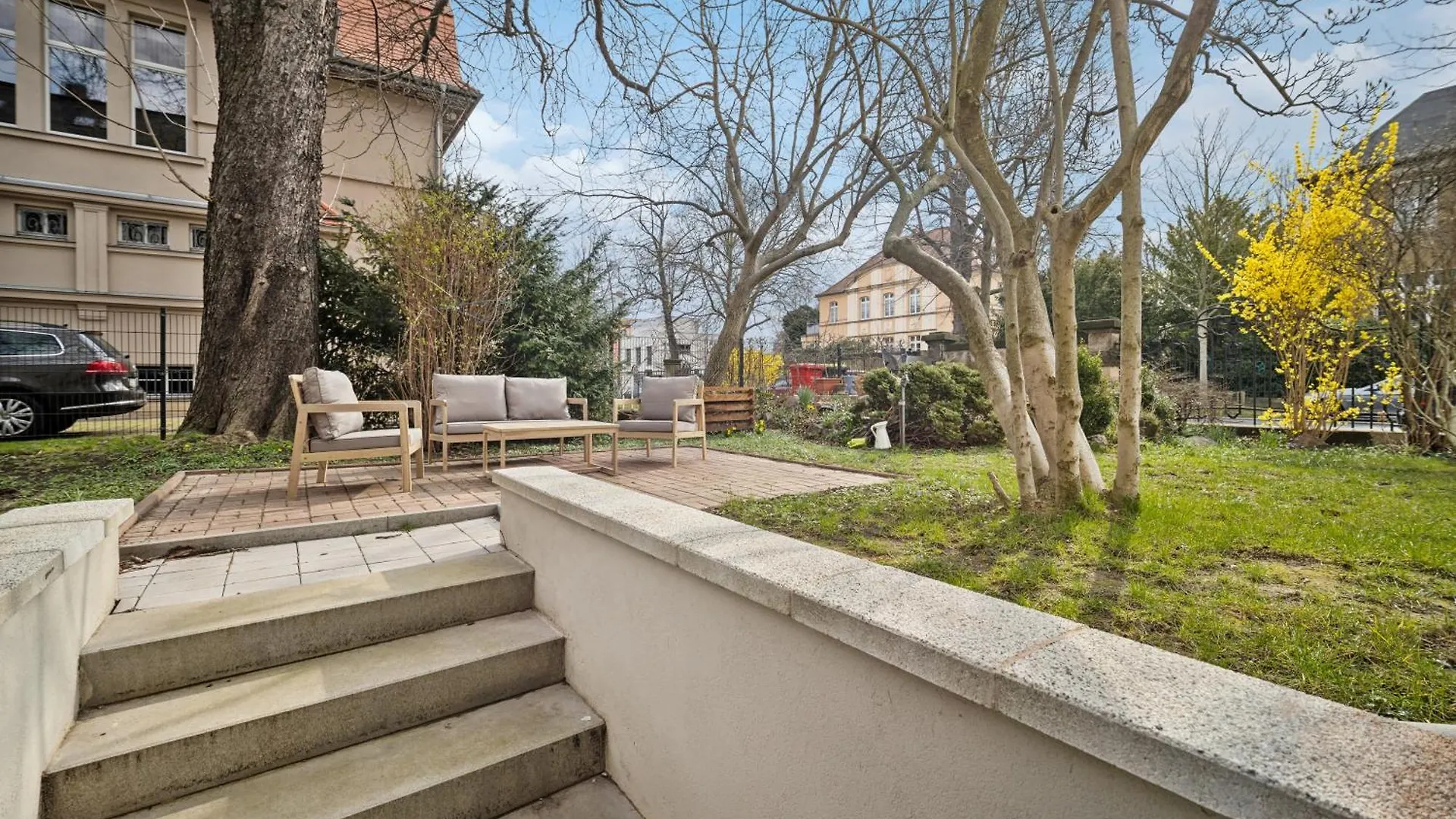 Wiener Palais Am Grossen Garten, Arbeitsplatz, Familie, 7 Pers, Smart-Tv 드레스덴